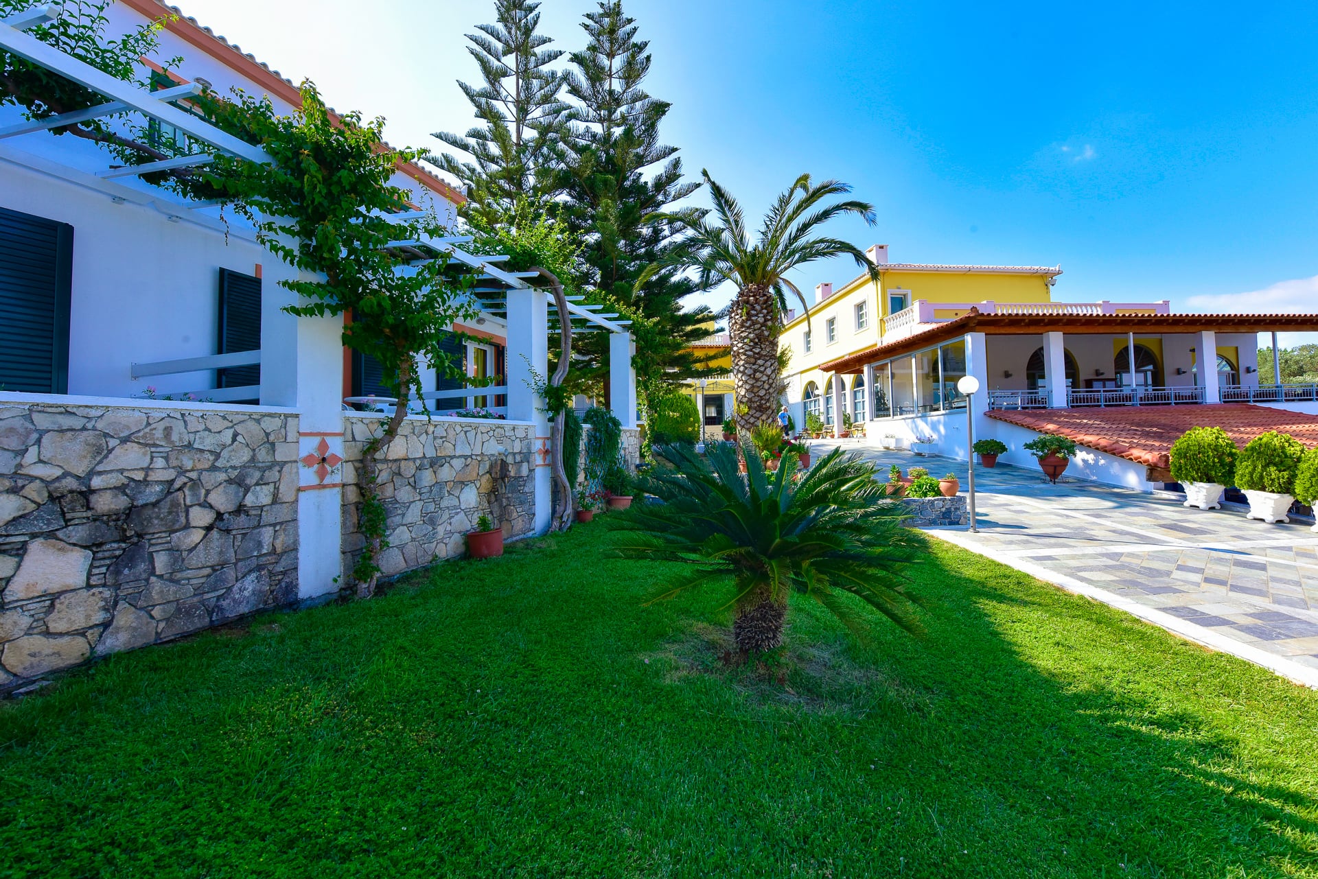 Griechenland Samos Arion Hotel Außenbereich