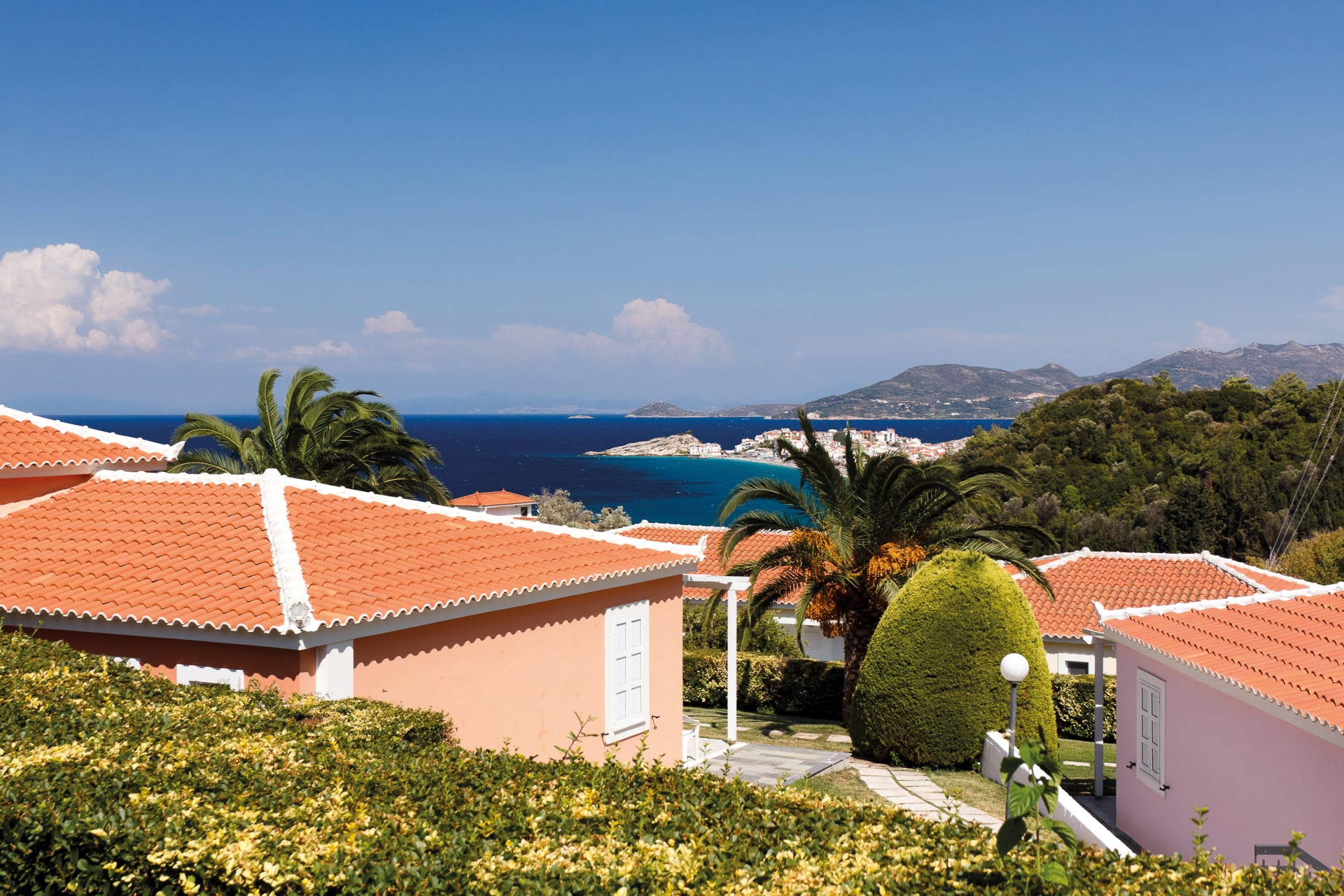 Griechenland Samos Arion Hotel Aussicht