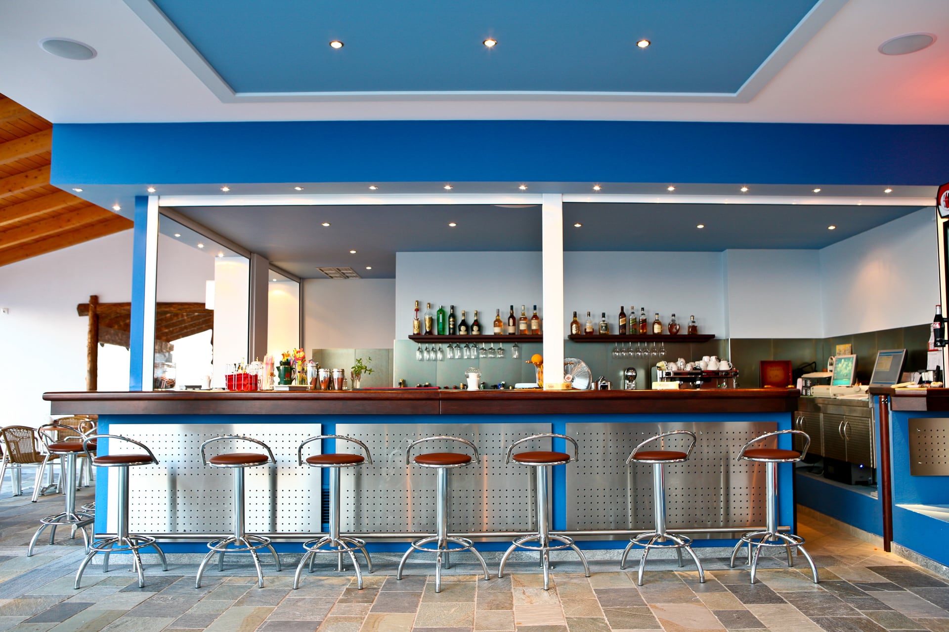Griechenland Samos Arion Hotel Bar