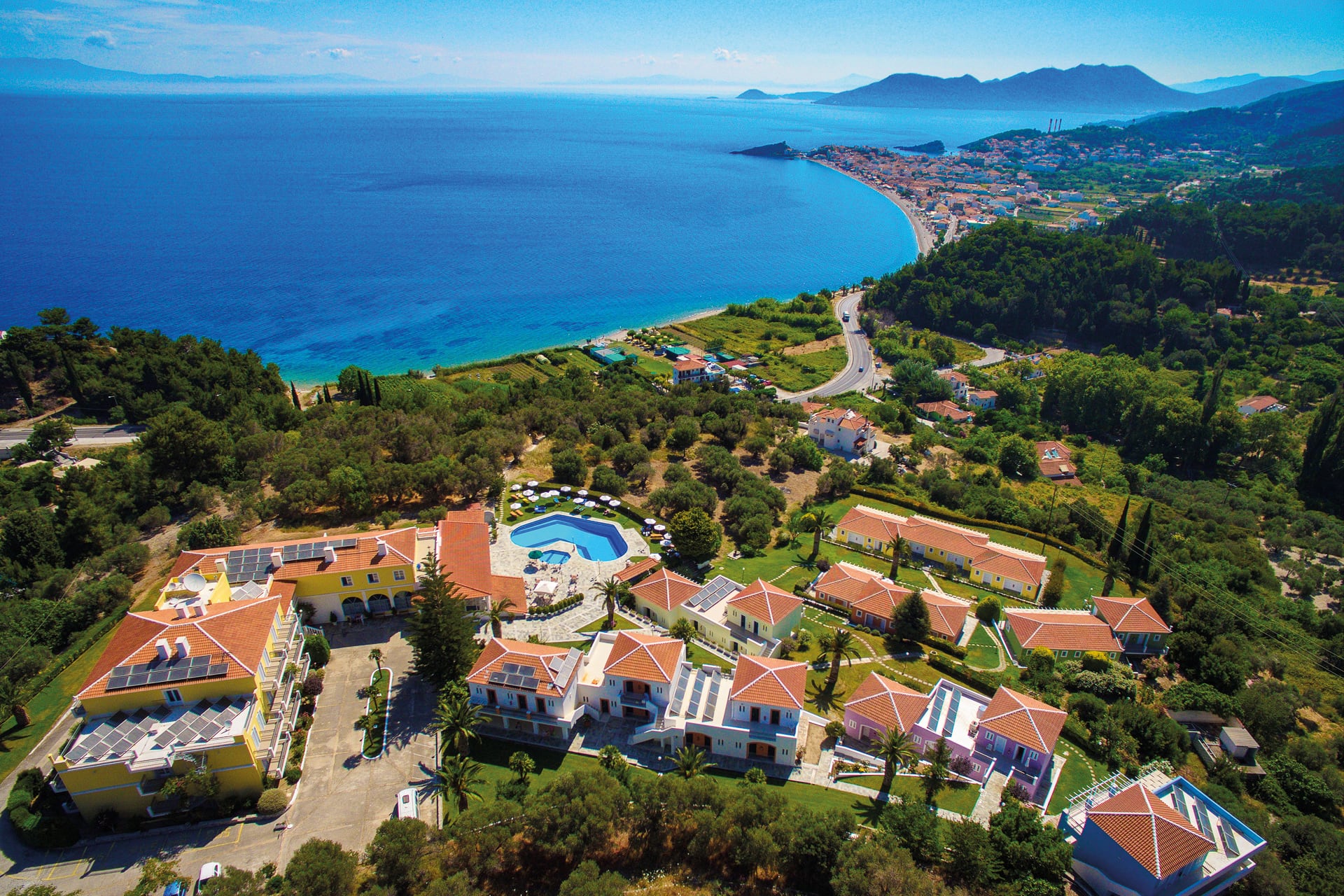 Griechenland Samos Arion Hotel Aussen