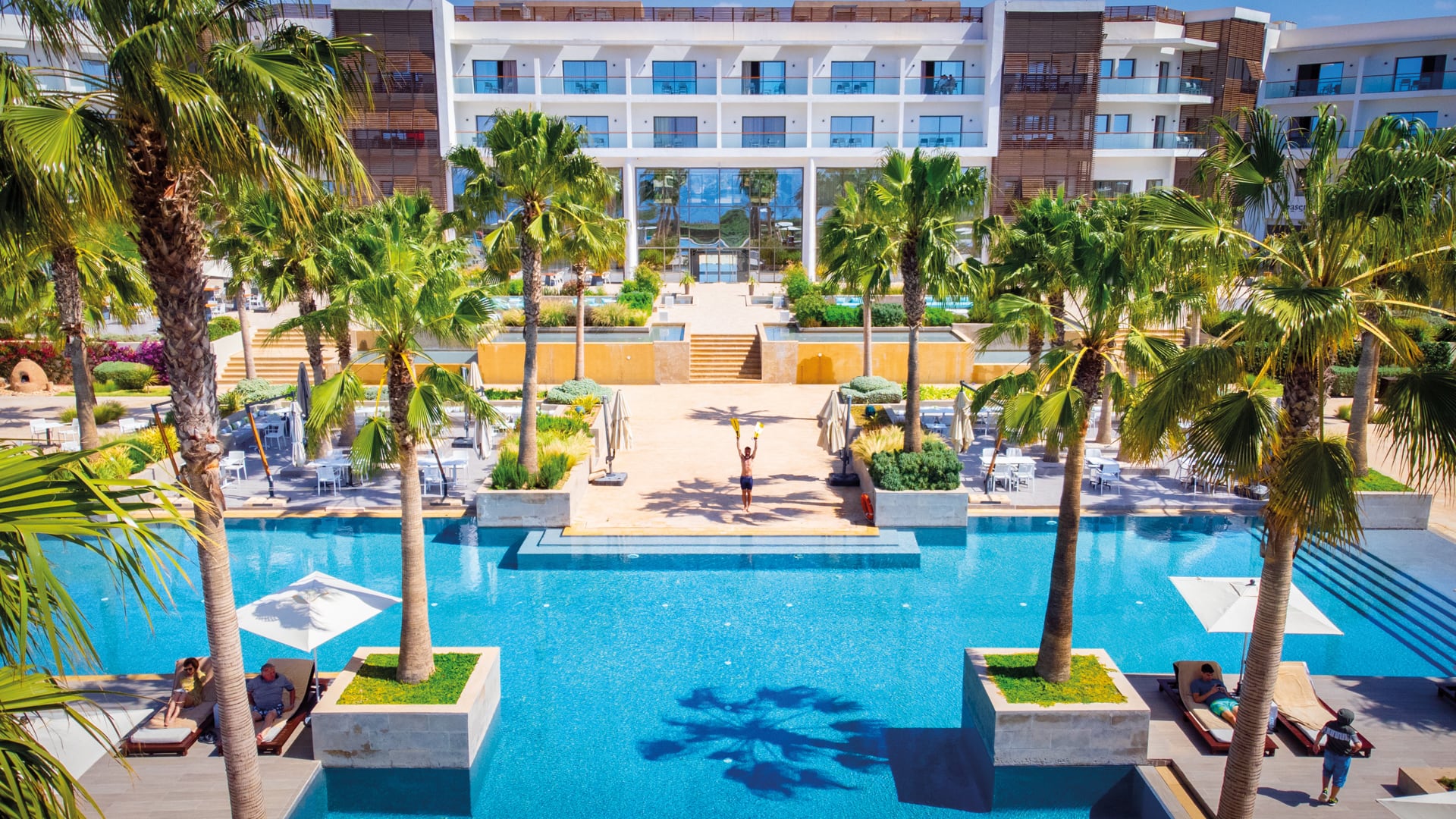 Marokko Agadir Hyatt Place Taghazout Bay Pool