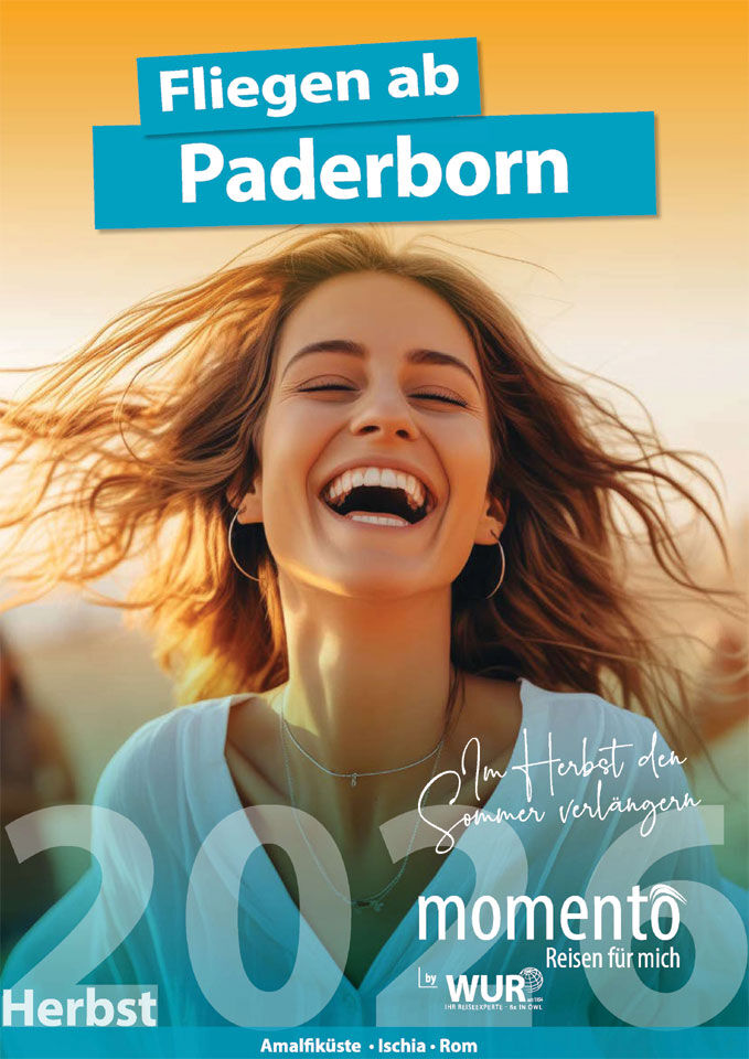 Fliegen ab Paderborn - Herbst 2026