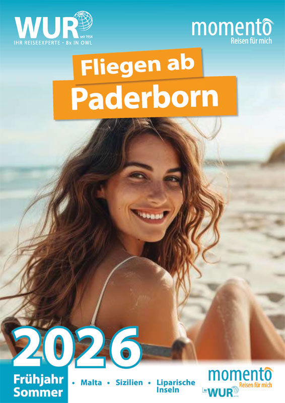 Fliegen ab Paderborn - Frühjahr 2026